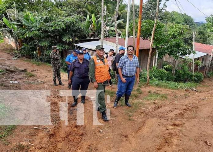 Visitas a puntos críticos en San Carlos, Río San Juan
