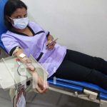 MINSA realiza megacolecta de donación de sangre en Managua Donación de sangre en centro oncológico de Managua