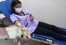 MINSA realiza megacolecta de donación de sangre en Managua Donación de sangre en centro oncológico de Managua