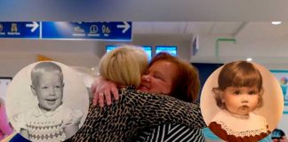 Separadas al nacer, después de 55 años se reencuentran dos hermanas