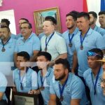 Recibimiento a Selección U23 de Béisbol de Nicaragua