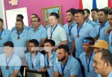 Recibimiento a Selección U23 de Béisbol de Nicaragua