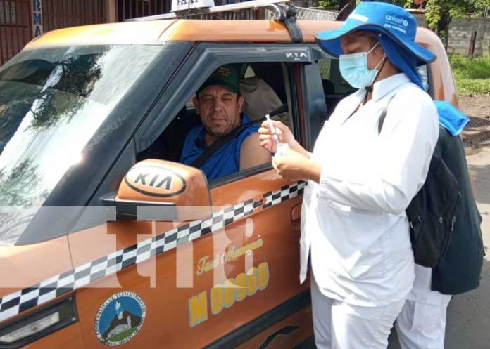 Jornada de vacunación en Managua