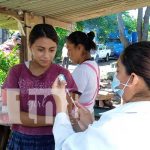 Más población protegida con el esquema anti COVID-19 en Managua Jornada de vacunación en barrios de Managua