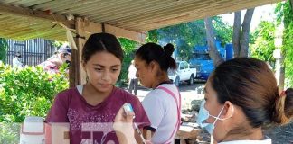 Jornada de vacunación en barrios de Managua