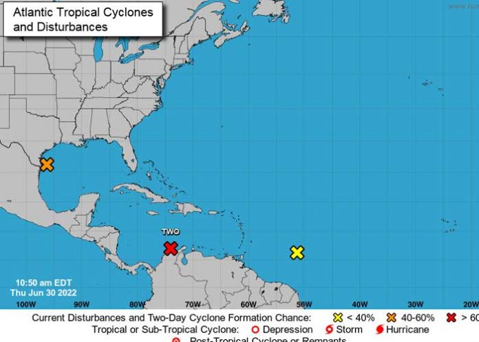 Sin causar estragos, el ciclón tropical Bonnie salió de Venezuela