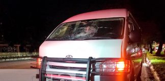 Anciano vive de milagro tras ser impactado en carretera a Masaya