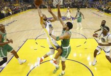 Warriors ganan 107-88 a Celtics; empatan la serie 1-1 warriors, celtics, nba, baloncesto, final,