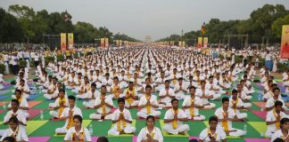 Celebración del 21 de junio 'Día Internacional del Yoga'