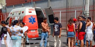 Aparatosa colisión entre bus y camión deja 6 personas lesionas en Managua