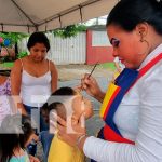 Managua: celebración en el barrio Francisco Meza: payasos y brinca brinca Managua: celebración en el barrio Francisco Meza: payasos y brinca brinca
