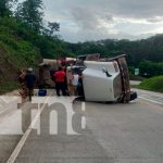 Accidente de tránsito en la Carretera Matiguás-Río Blanco