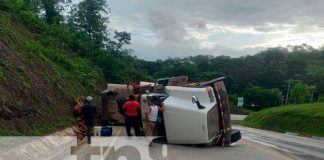 Accidente de tránsito en la Carretera Matiguás-Río Blanco