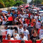 Militancia sandinista realiza caminata en honor al 43/19 en Bilwi