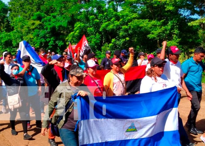 1 Familias de las comunidades de Nandaime conmemoran el 43/19