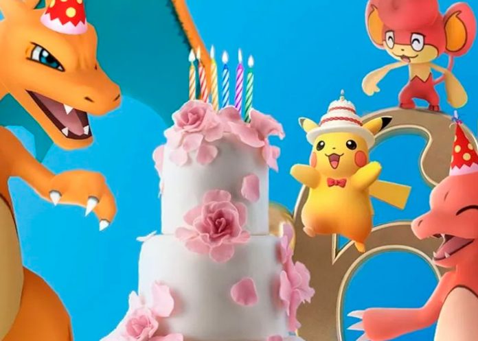 El sexto aniversario de Pokemon Go se celebró con muchos premios.