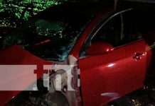 Conductor vive de milagro luego de fuerte accidente en Chinandega Conductor vive de milagro luego de fuerte accidente en Chinandega