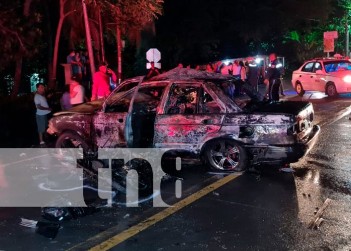 Más de diez lesionados en accidente ocurrido en la Carretera Vieja a León