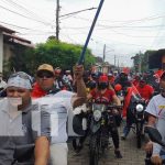 Con inmensa caminata, familias de Nandaime celebran el 43/19