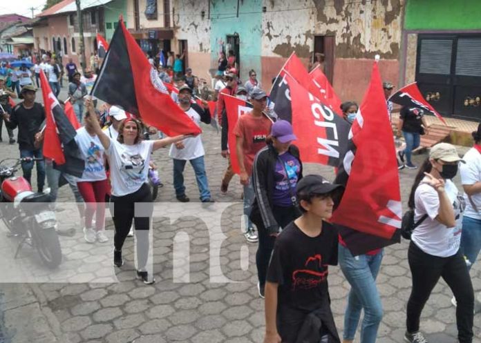 Granada dijo presente en el 43 aniversario de la Revolución Sandinista