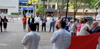 Celebración del 43 aniversario de nuestra Revolución Popular Sandinista en Nueva York, EE.UU.
