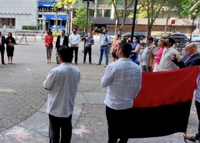 Celebración del 43 aniversario de nuestra Revolución Popular Sandinista en Nueva York, EE.UU.