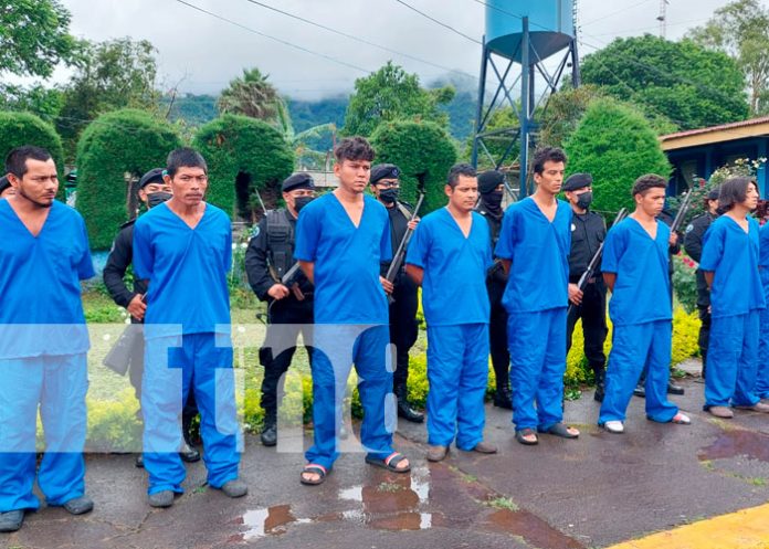 Policía Nacional captura a delincuentes en Jinotega