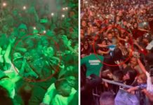 VIDEO: Santa Fe Klan cae desde el escenario en concierto En pleno concierto: Santa Fe Klan cae desde el escenario
