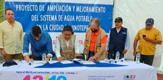 ENACAL trabaja en mejoramiento de agua potable en Jinotepe