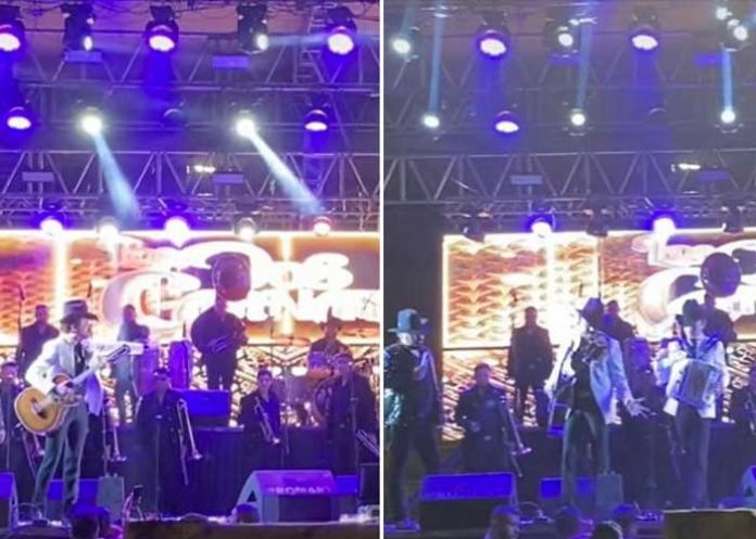 En pleno concierto: Sujeto amenaza con arma a banda 