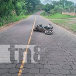 Un lesionado en accidente de tránsito en San Fernando, Nueva Segovia
