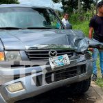 Accidente de tránsito deja a una persona lesionada en Jalapa Accidente de tránsito deja a una persona lesionada en Jalapa