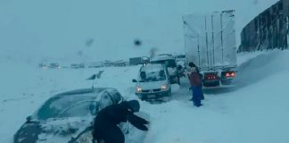 Tormentas de nieve en Chile y Argentina dejan varias personas varadas