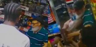 ¡VIDEO! Exconvicto intenta apuñalar al dueño de una tienda en EEUU