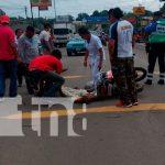 Juigalpa: Motociclista con lesiones graves tras esquivar un peatón Motociclista con lesiones graves tras esquivar un peatón en Juigalpa, Chontales
