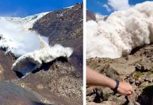¡La vieron pálida! Turistas casi mueren por una avalancha en Kirguistán