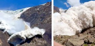 ¡La vieron pálida! Turistas casi mueren por una avalancha en Kirguistán