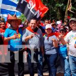 Familias participan en alegre caminata en Matiguás Familias participan en alegre caminata en Matiguás