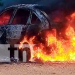 18 de julio: Informate de las noticias más relevantes en Nicaragua Vehículo queda calcinado tras prenderse en llamas en León