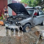 21 de julio: Informate de las noticias más relevantes de Nicaragua Vehículo se reduce a chatarra tras incendiarse en Managua