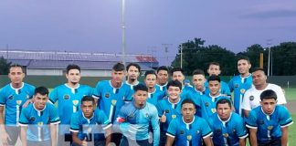 Juegos de eliminatorias para el mundialito de fútbol en Tipitapa