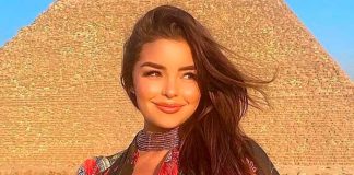 En traje transparente, Demi Rose "enciende" las redes sociales
