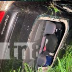 » Se queda dormido» y se da vuelta con su camioneta en Comalapa, Chontales " Se queda dormido" y se da vuelta con su camioneta en Comalapa, Chontales