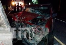 Un persona lesionada deja un accidente de tránsito en Tipitapa Un persona lesionada deja un accidente de tránsito en Tipitapa