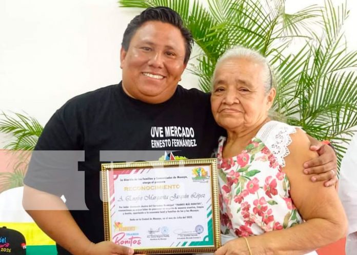 Comerciantes de Masaya son reconocidos por su labor y entrega