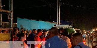 Sujeto fallece luego de impactar contra un camión en Chinandega