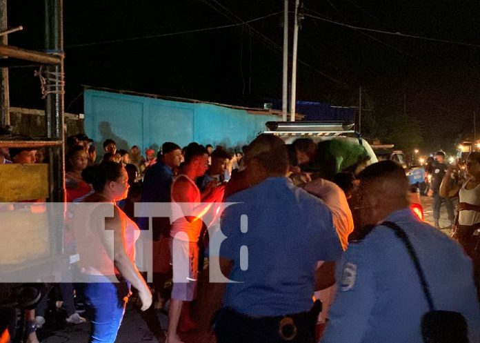 Sujeto fallece luego de impactar contra un camión en Chinandega