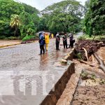 Rivas: Inician labores de mitigación tras afectaciones por tormenta Bonnie