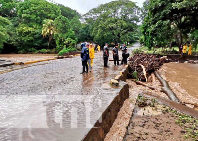 Rivas: Inician labores de mitigación tras afectaciones por tormenta Bonnie