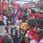 Estelí realizó una caminata celebrando 43 aniversario de la Revolución Sandinista